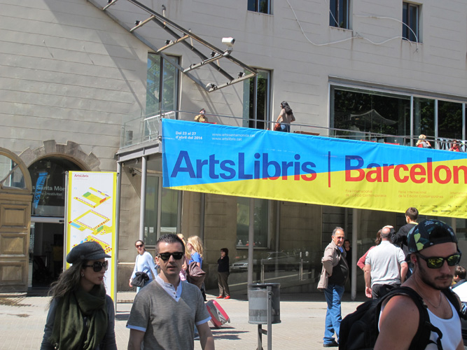 AMBruno at Arts Libris, Barcelona 2014