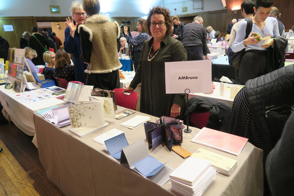 AMBruno: Cover at Small Publishers Fair, London, 2018