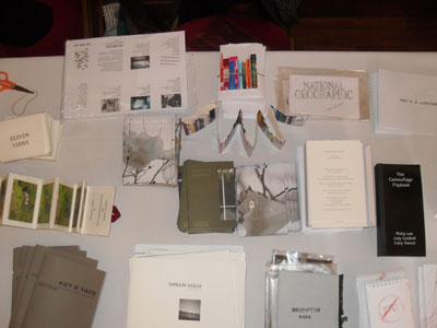 AMBruno at Leeds 14th International Contemporary Artists' Book Fair in 2011