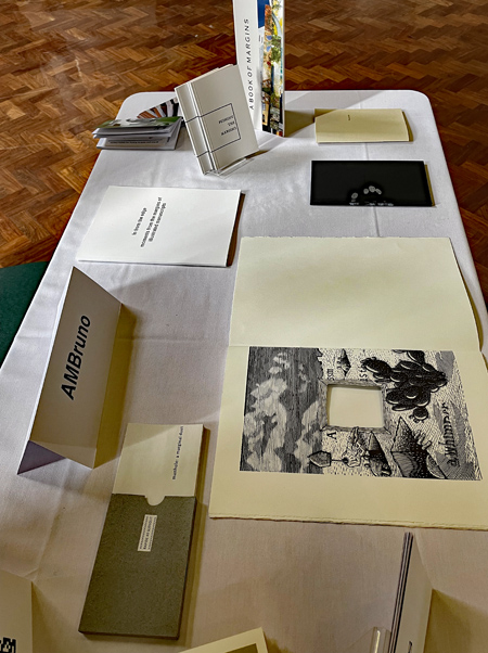 Margins at PAGES: Reset Contemporary Artists' Book Fair, Leeds, 2023