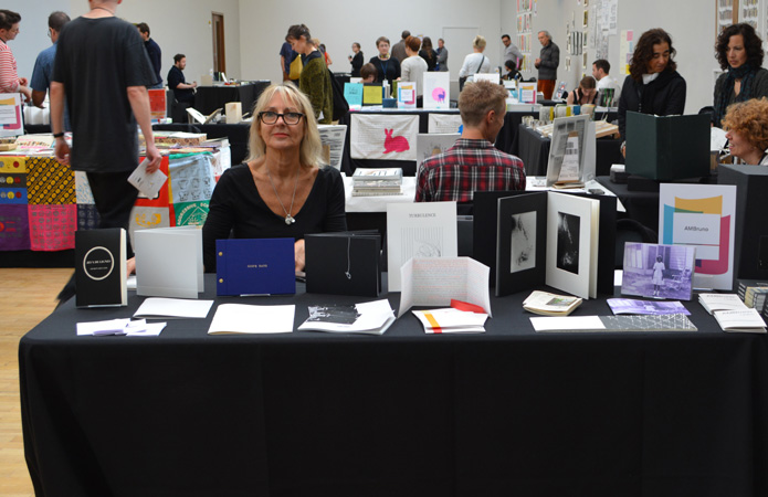 AMBruno: Lines at the London Art Book Fair