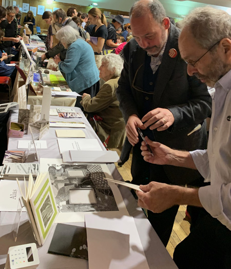 Margins at the Small Publishers Fair, London 2022