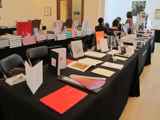 AMBruno: Red at The London Art Book Fair, Whitechapel Gallery