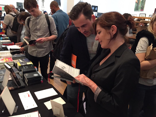 AMBruno: Red at The London Art Book Fair, Whitechapel Gallery