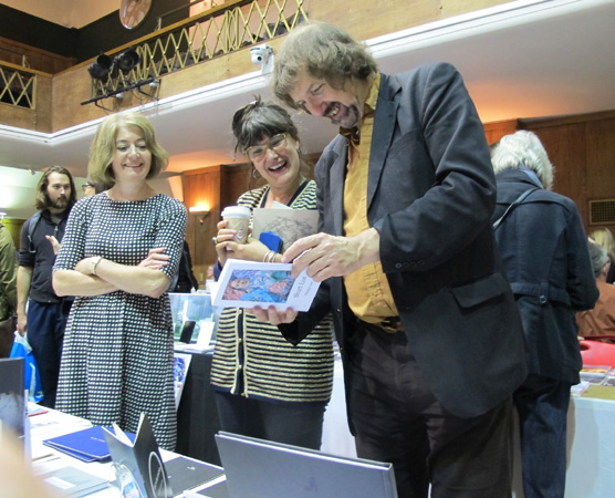 AMBruno at Small Publishers Fair 2014