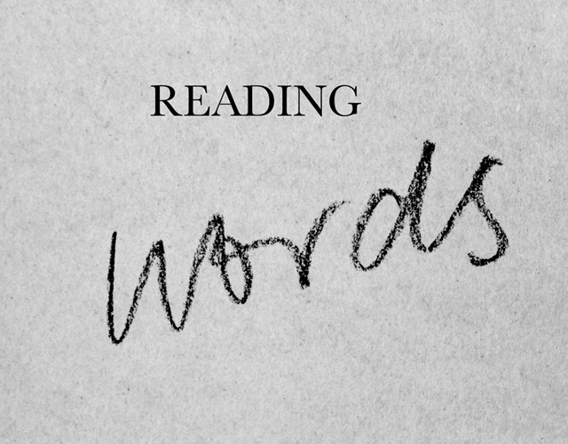 Reading Words by Rachel Smith
